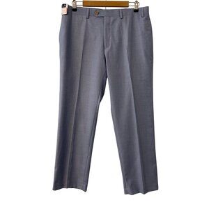 Ralph Lauren Mens Light Blue Dress Pants 36W x 29L - Polyester Blend. NWT